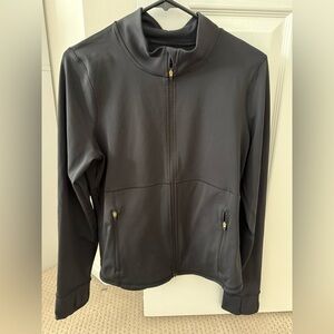 Women's Black Aritzia golden zip sweater